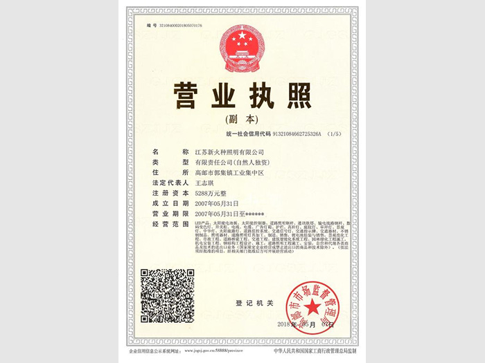 Business license